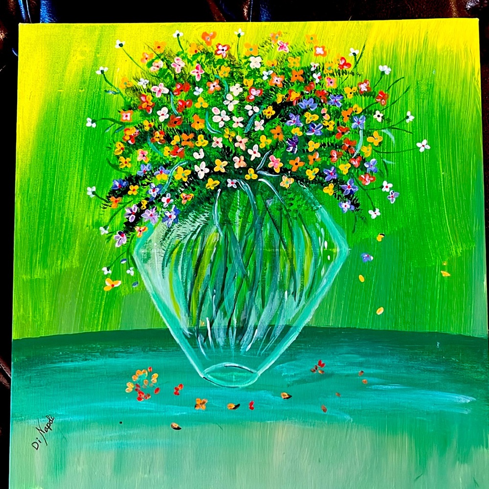 Beautiful paint whith many colors.